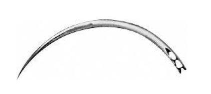 ШОВНА ГОЛКА №B13 КОЛЮЧА 27 mm, Ø 0,70 mm